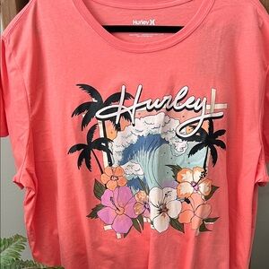 Hurley Coral Wave Graphic Tee, NWT, Size 3X